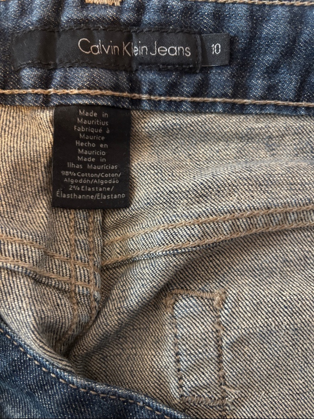 Calvin Klein Jeans medium blue flare